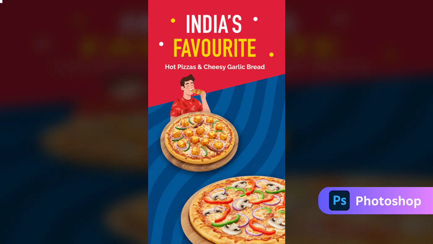 Indian Pizza Promotion Banner Template
