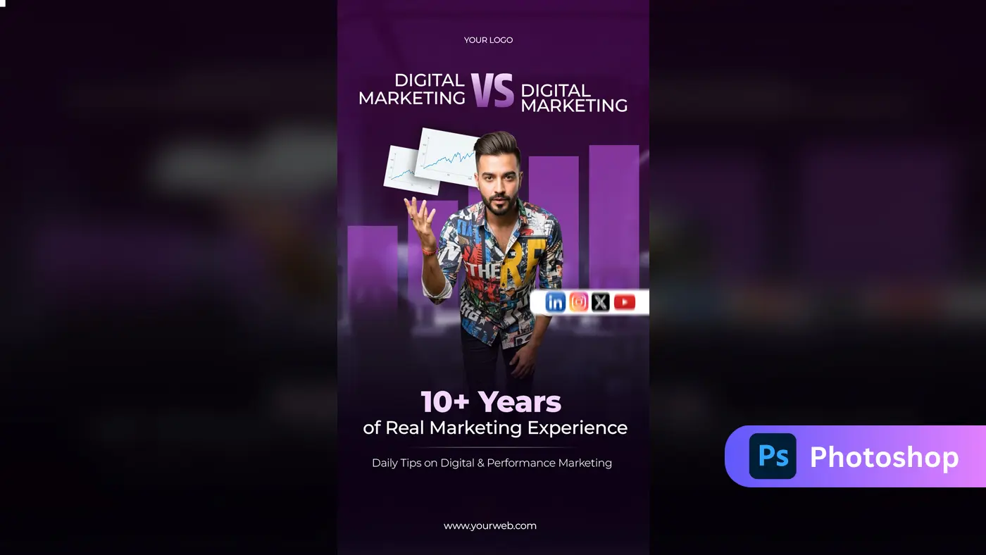 Digital Marketing Expert Promotional Story