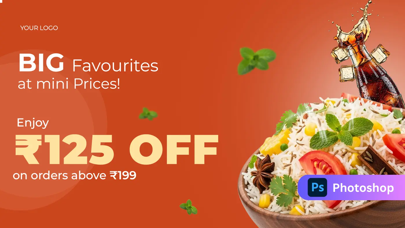 Appetizing Food Deal Banner Design