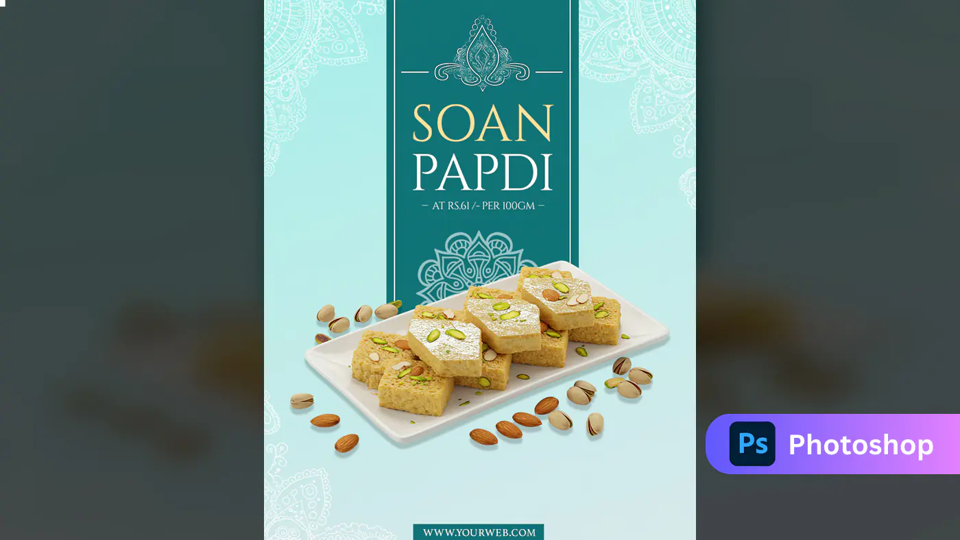 Soan Papdi Product Advertisement