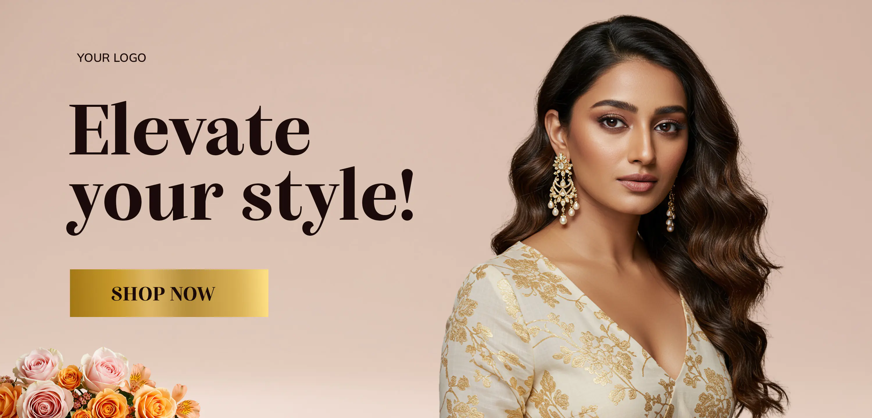 Elegant Ethnic Fashion Promo Template