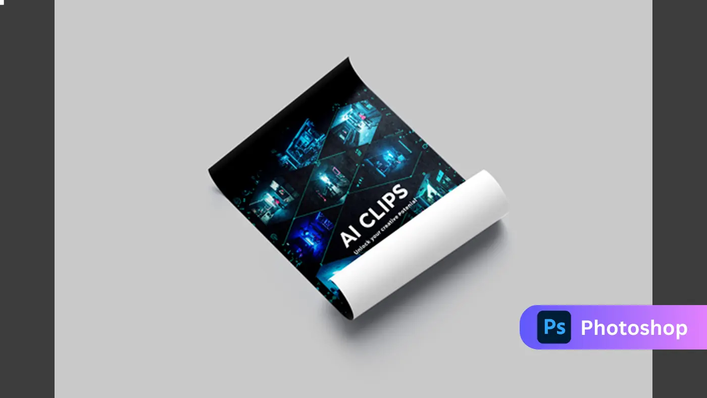 Futuristic Dark Poster Roll