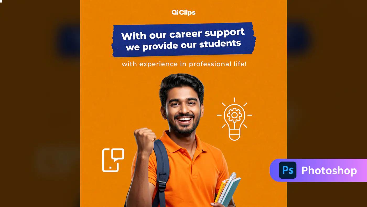 Career Support Services Promotion Template