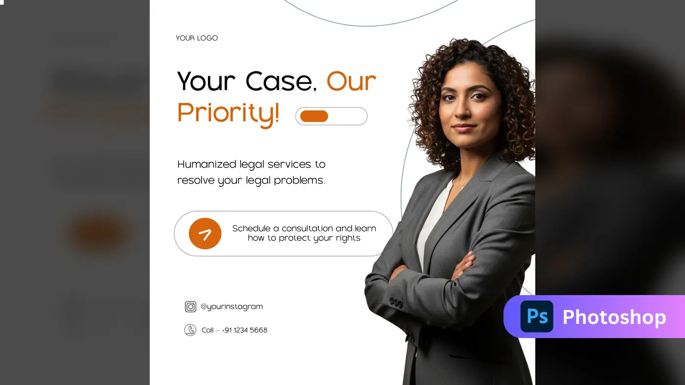 Attorney & Law Firm Social Media Post