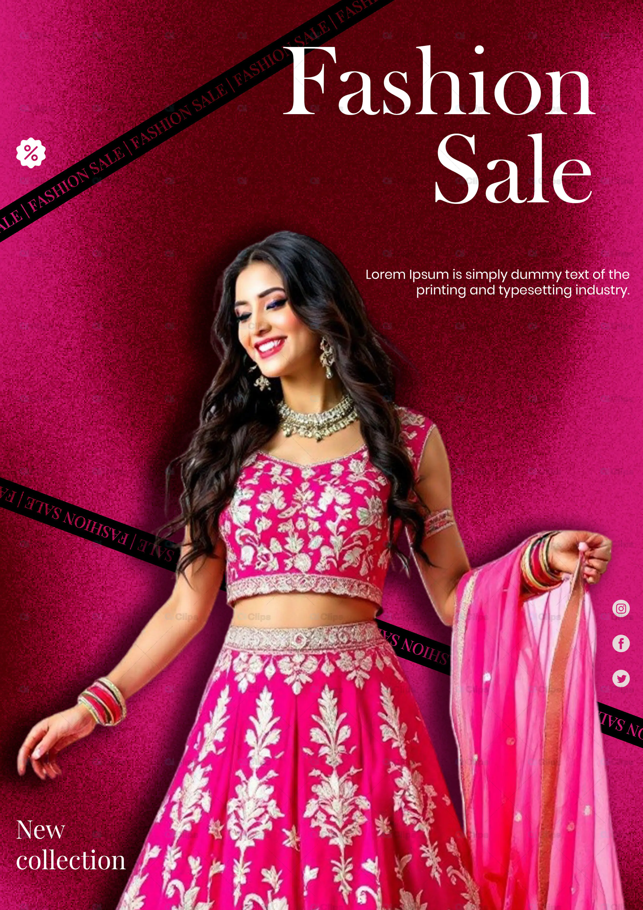 Fashion Sale Banner Template