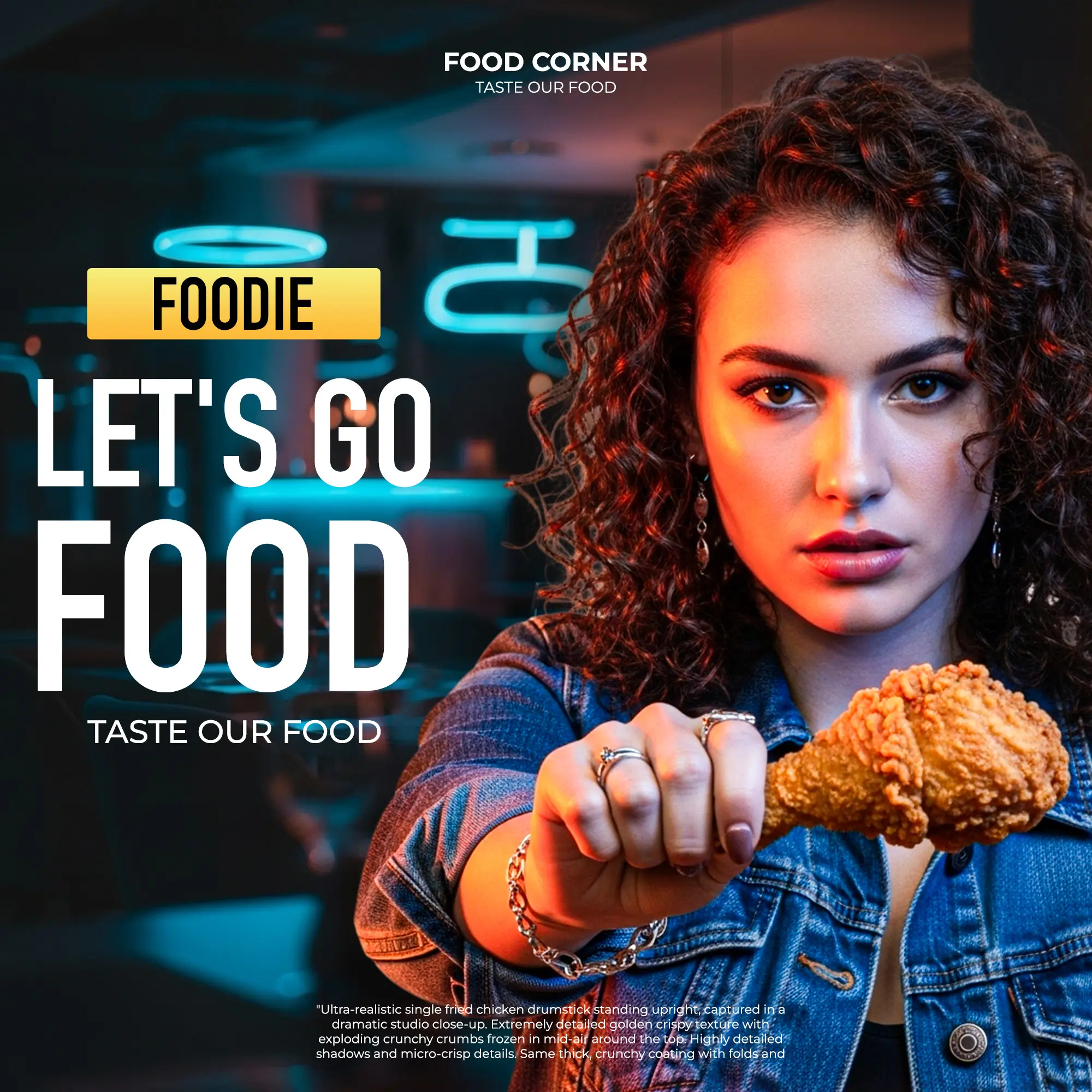 Urban Foodie Social Media Template