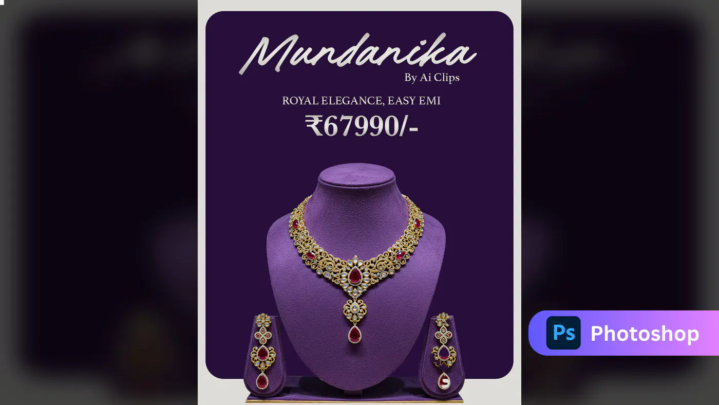 Luxury Jewelry Promotion Template