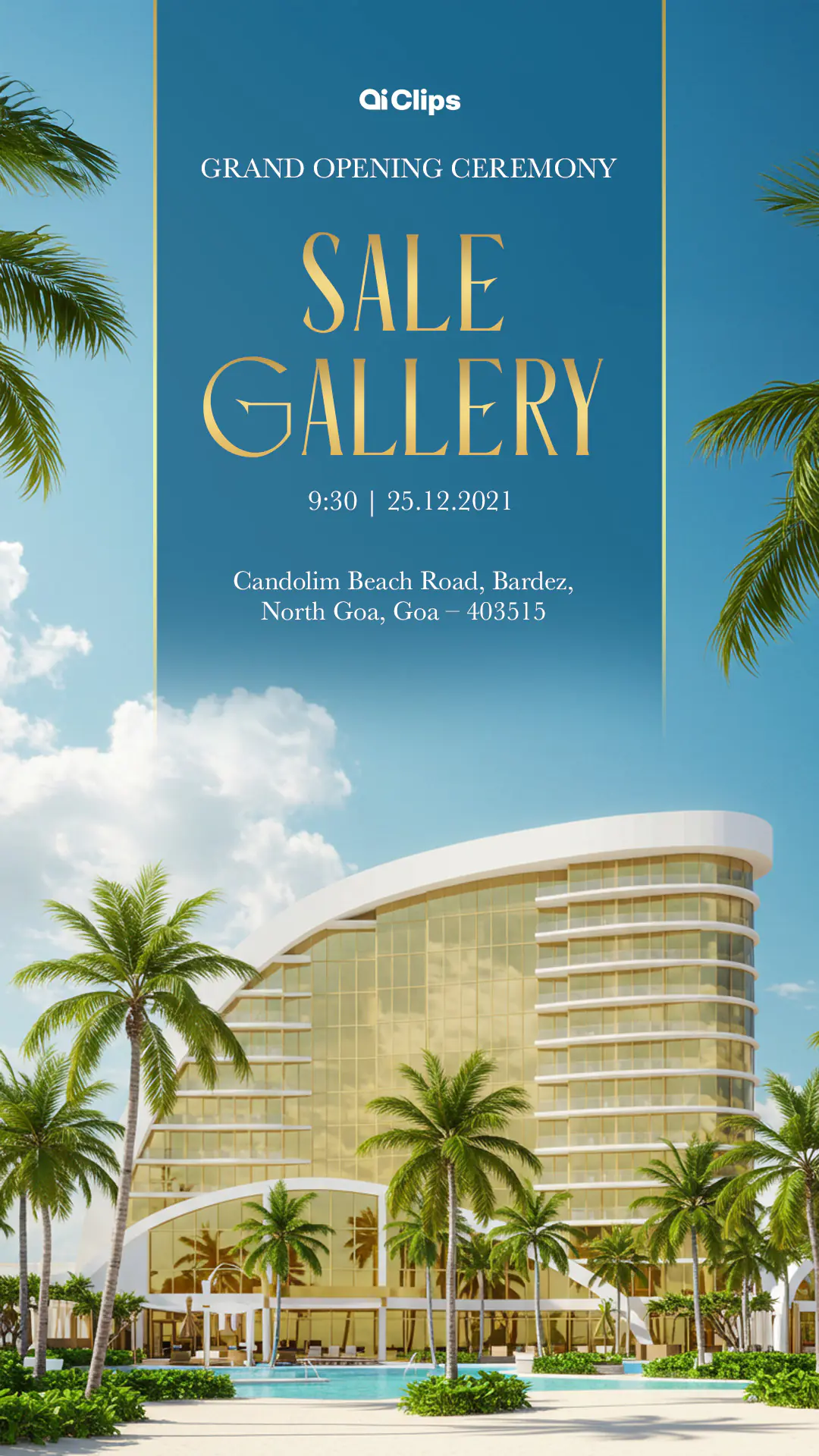 Enhanced Luxury Resort Grand Opening Template