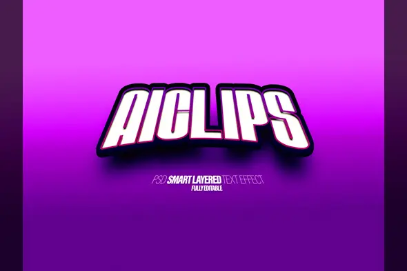 Bold Comic Text Effect