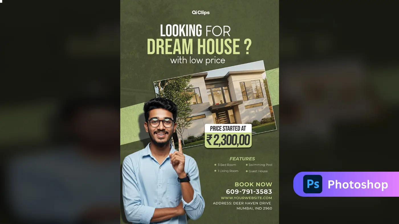 Modern Dream House Template for Real Estate Marketing