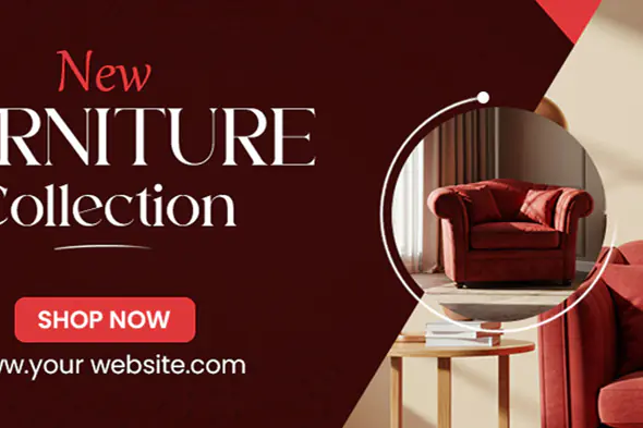 Elegant Furniture Collection Promotional Banner