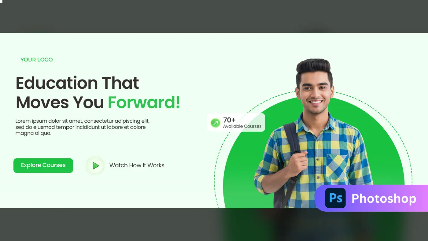 E-Learning & University Ad Template