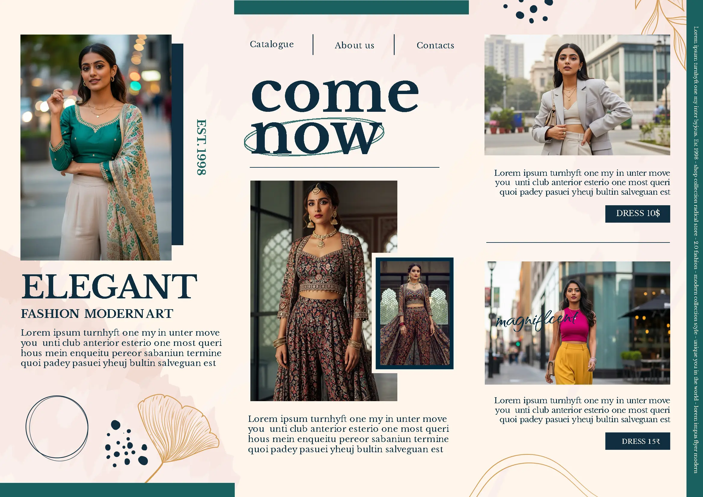 Elegant Fashion Boutique Social Media Template