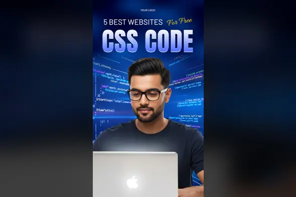 Coding Resources Reel Thumbnail Design