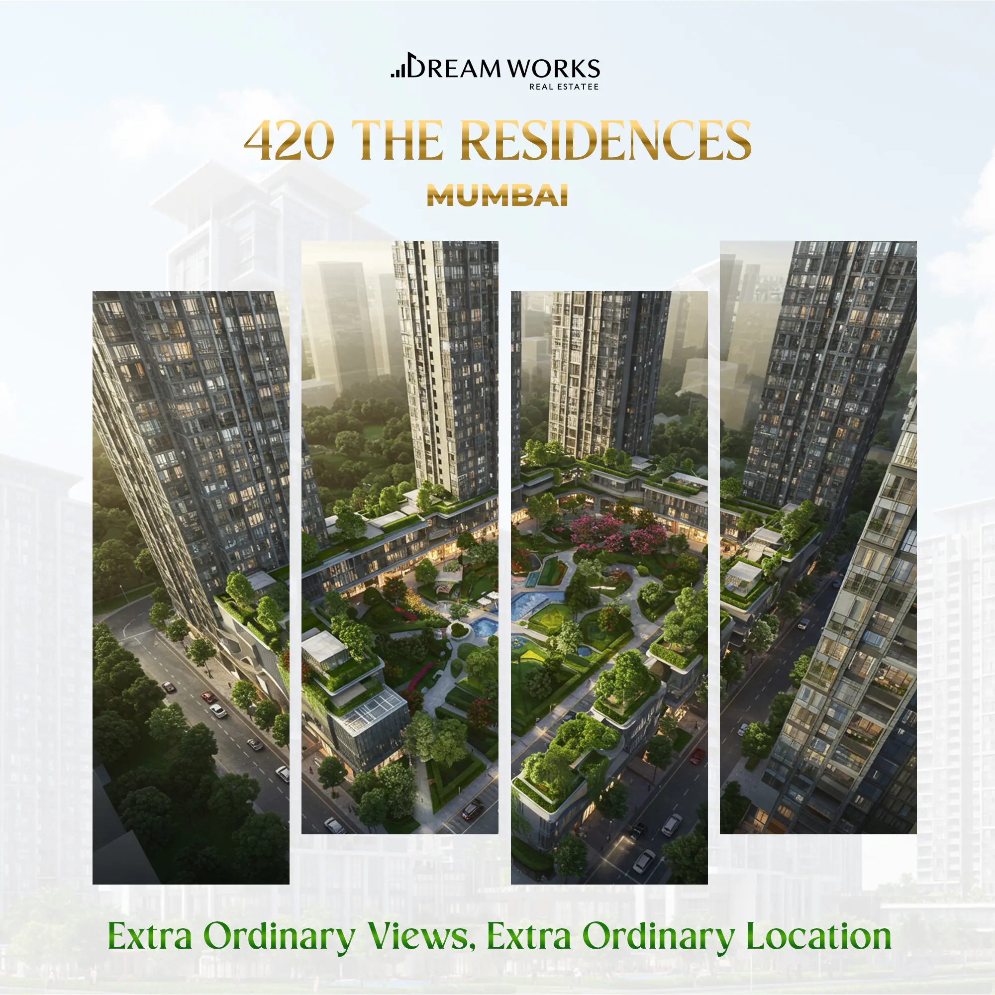 Luxury Mumbai Skyscraper Promo Template