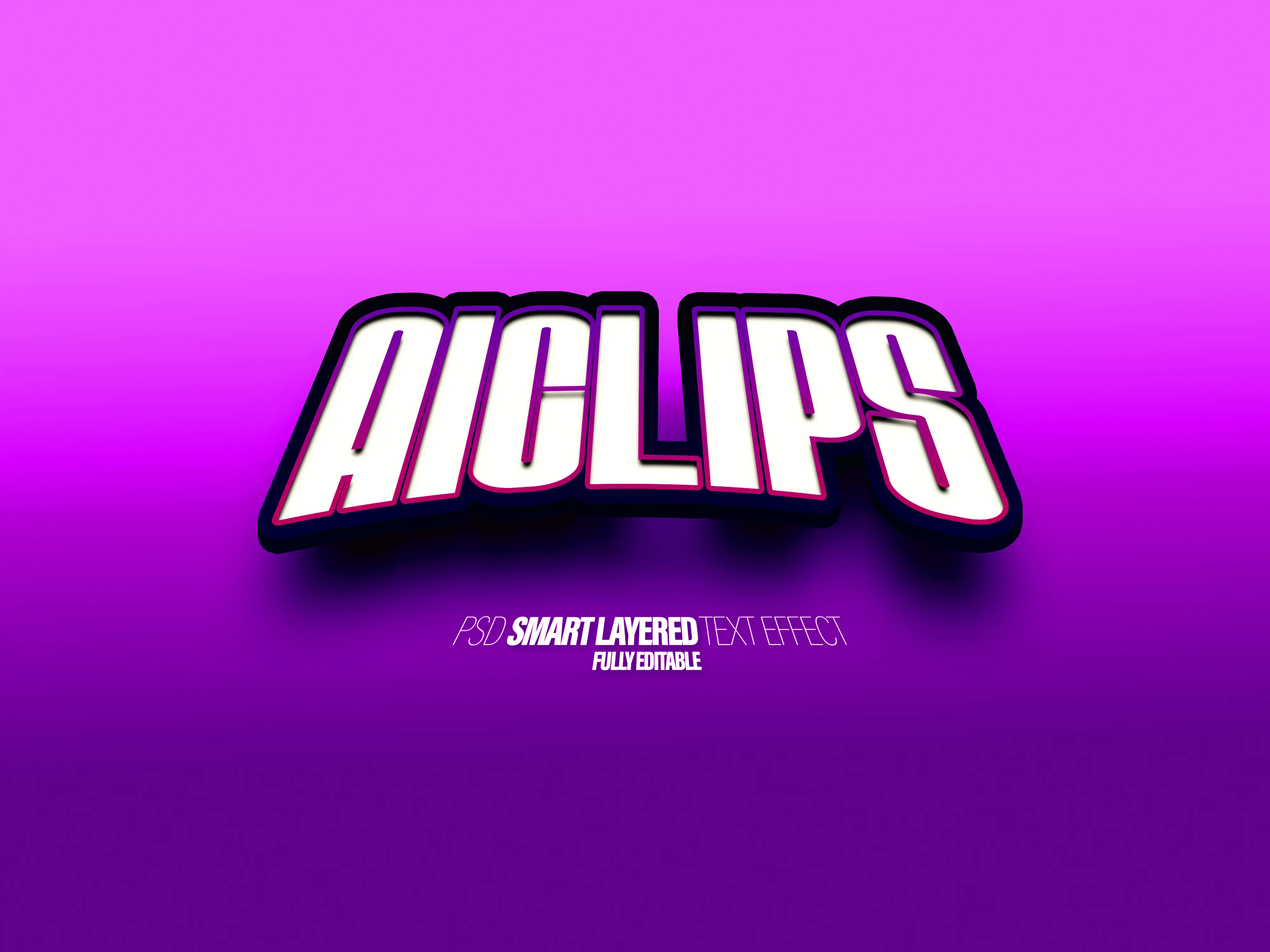 Bold Comic Text Effect