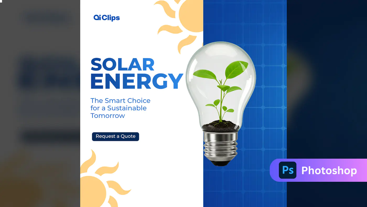 Solar Energy Promotion Template