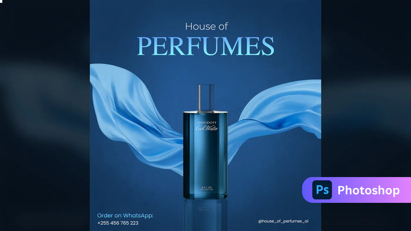 Luxury Perfume Advertisement Template