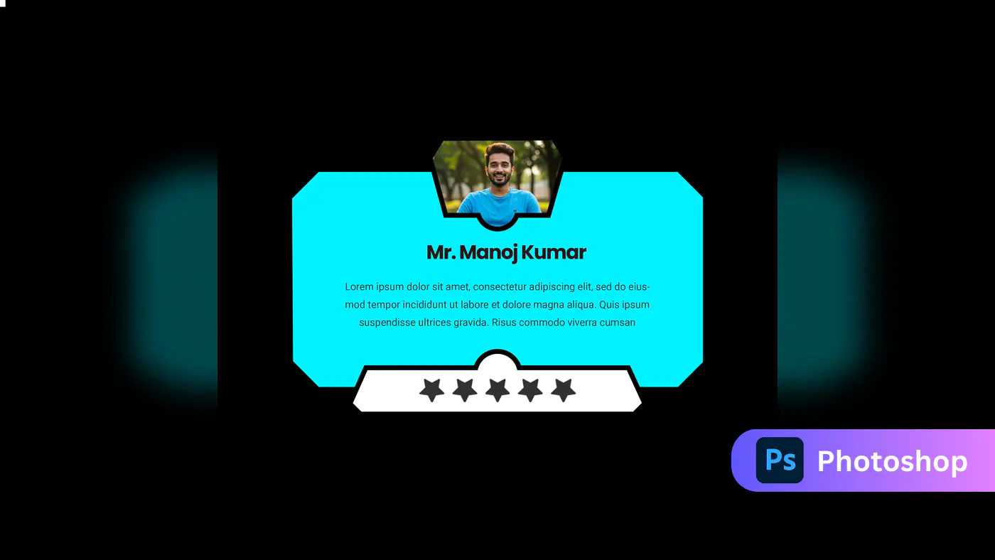 Modern Profile Card Template