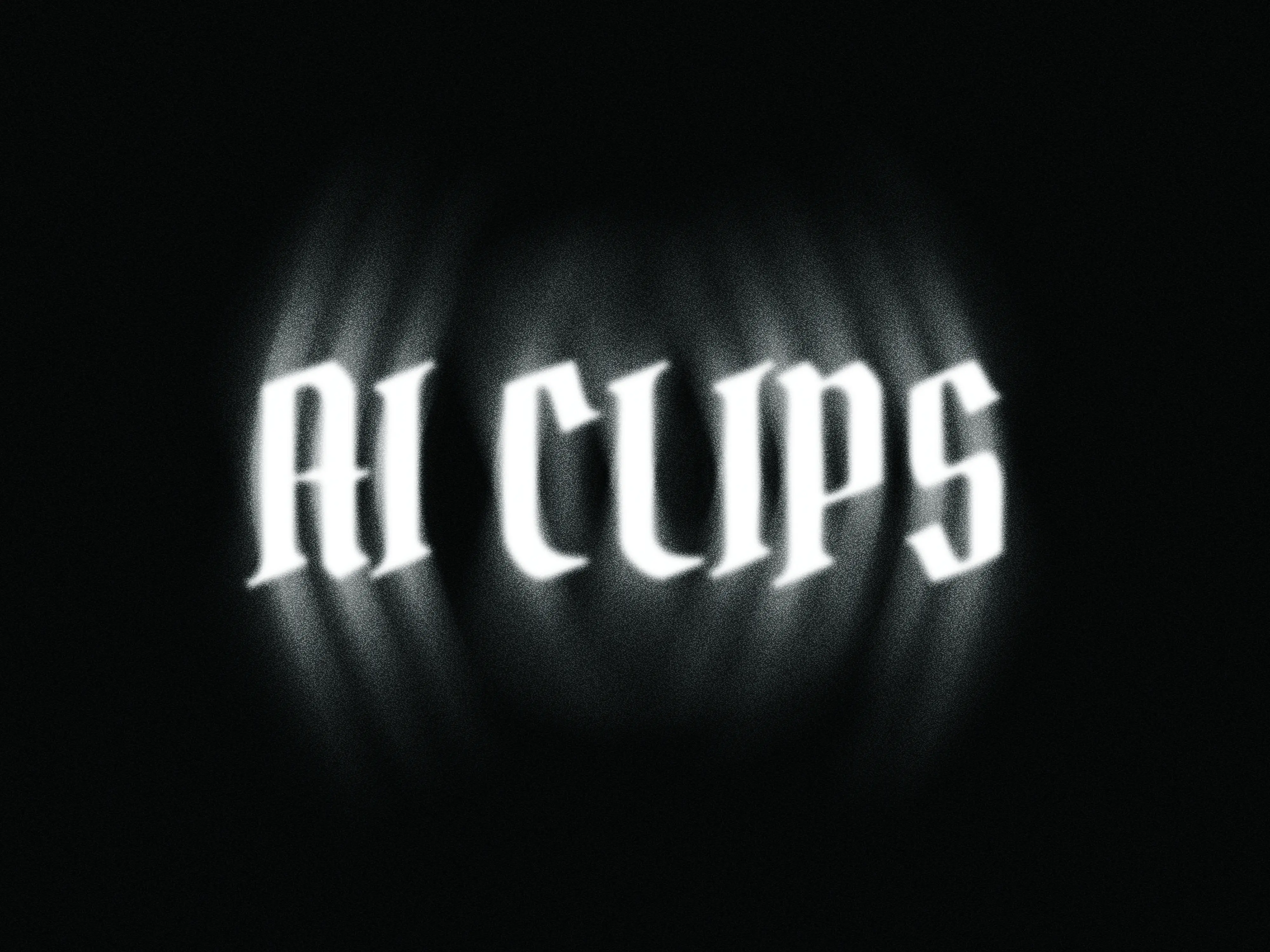 Vintage Style Gothic Blur Shadow Text Effect