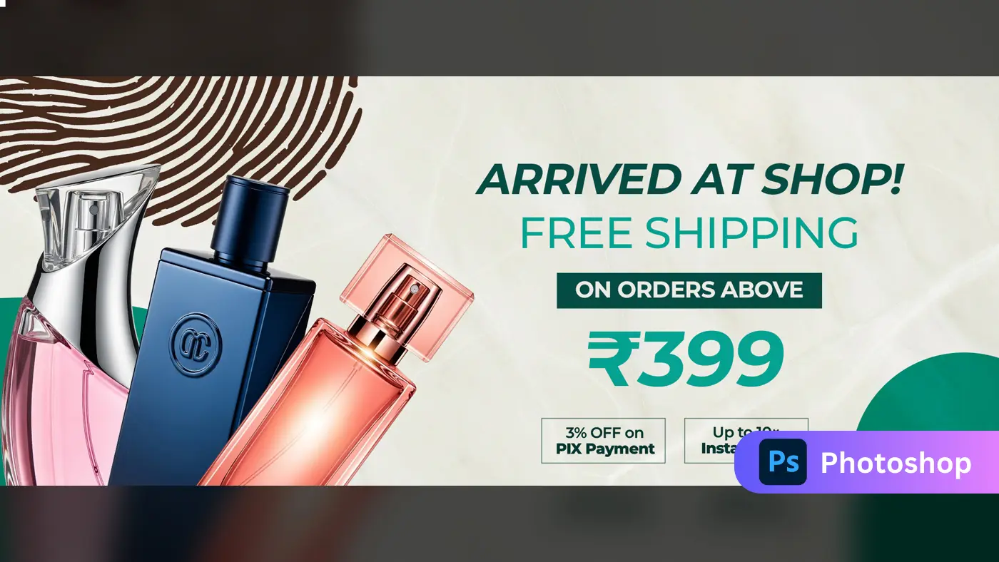 New Arrival Fragrance Offer Banner