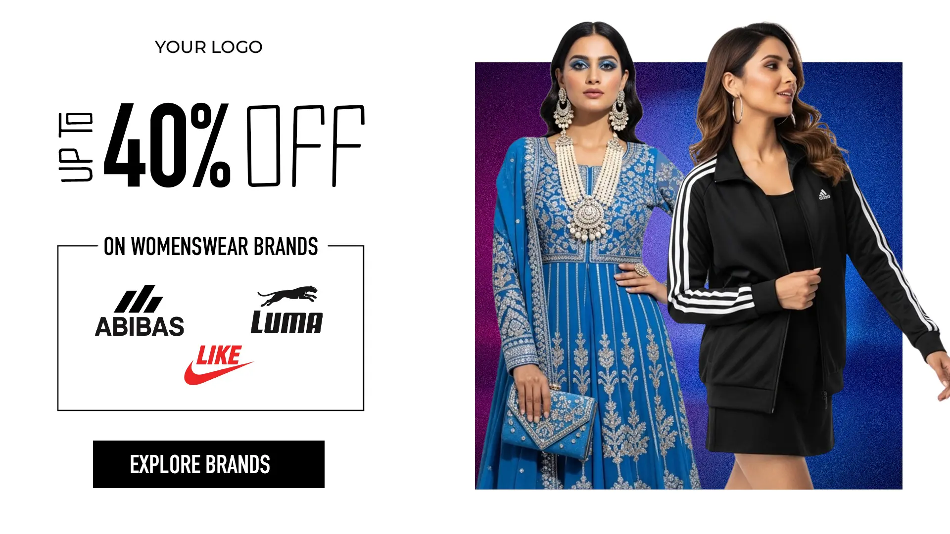 Multi-Brand Womenswear Sale Banner