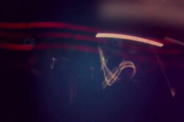 Abstract Light Streaks with Motion Blur - Dark Background