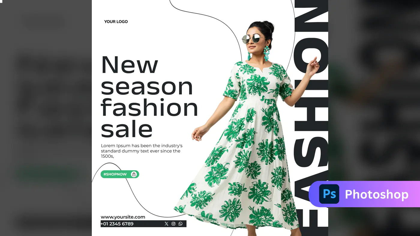 Spring Fashion Collection Promo Template