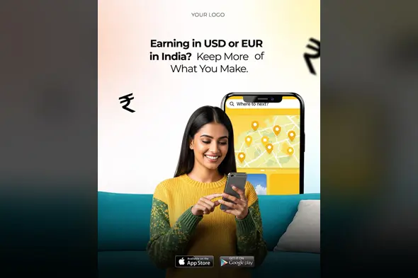 FinTech App Promotion Social Media Template