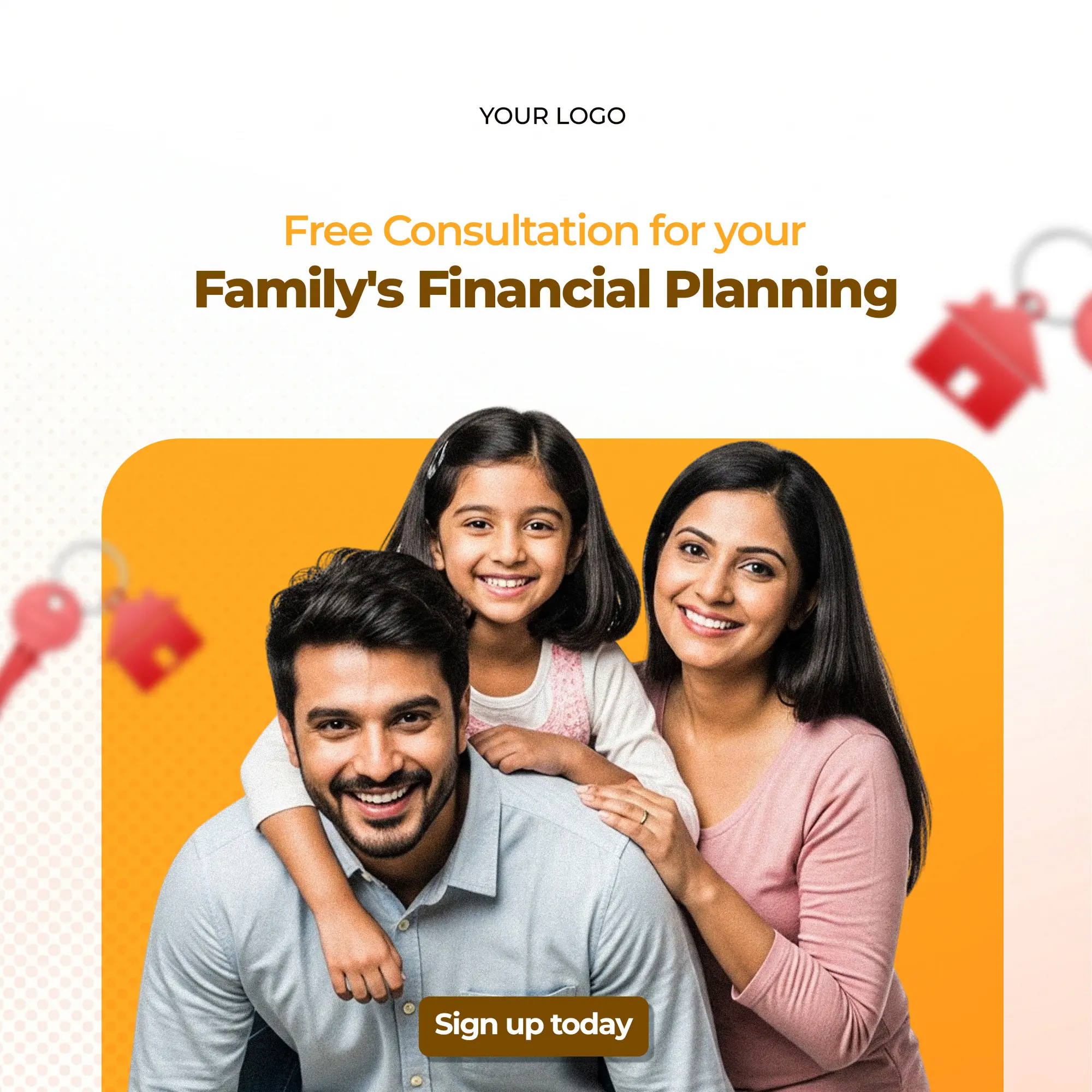 Family Financial Planning Social Media Post