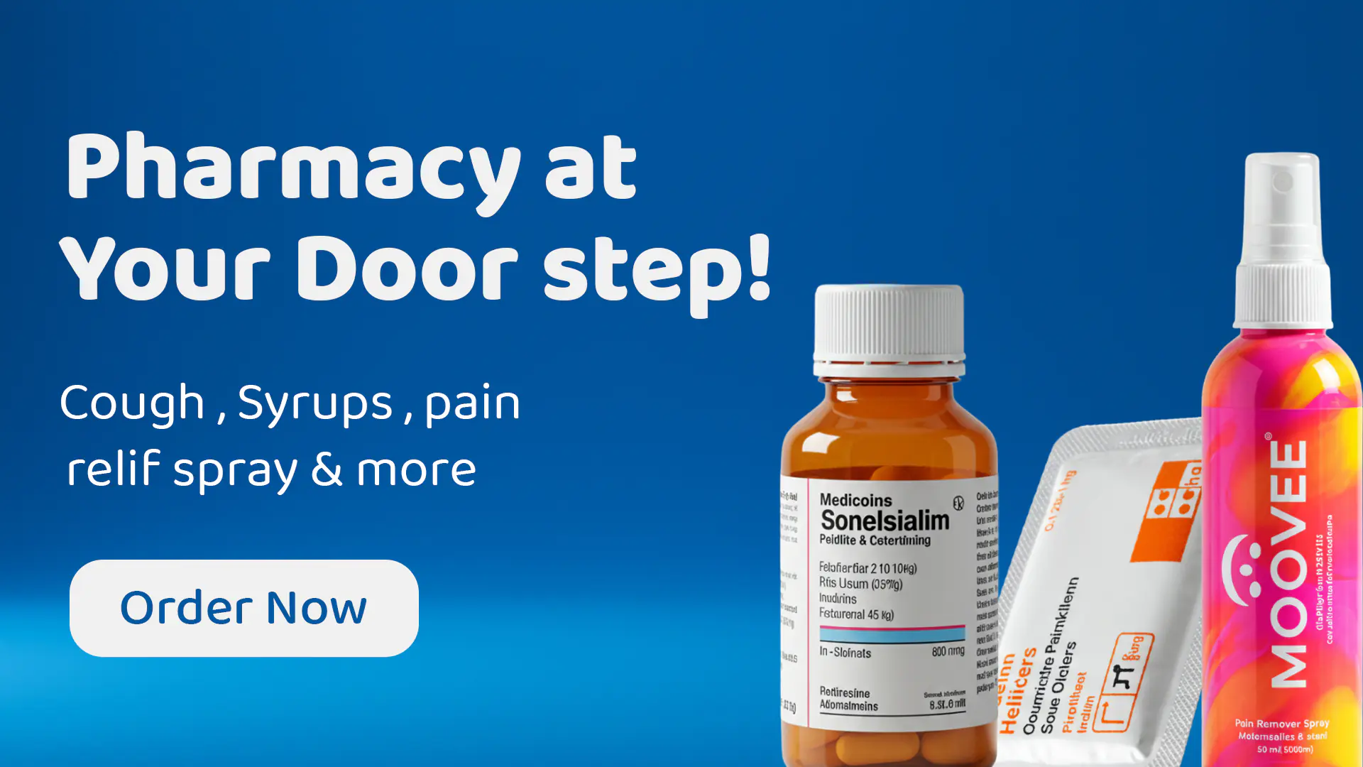 Pharmacy Delivery Banner Template