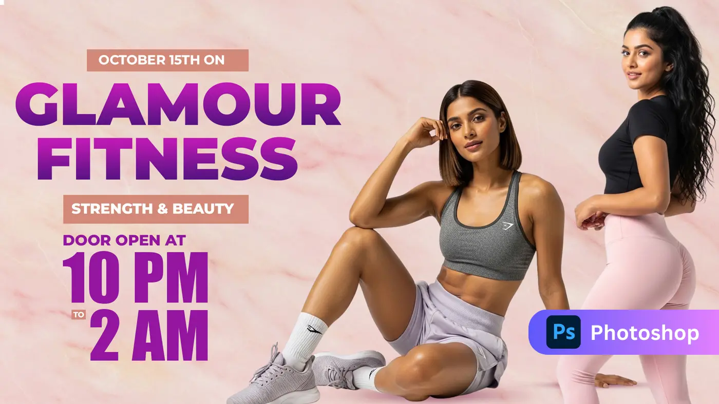 Chic Fitness Studio Event Template
