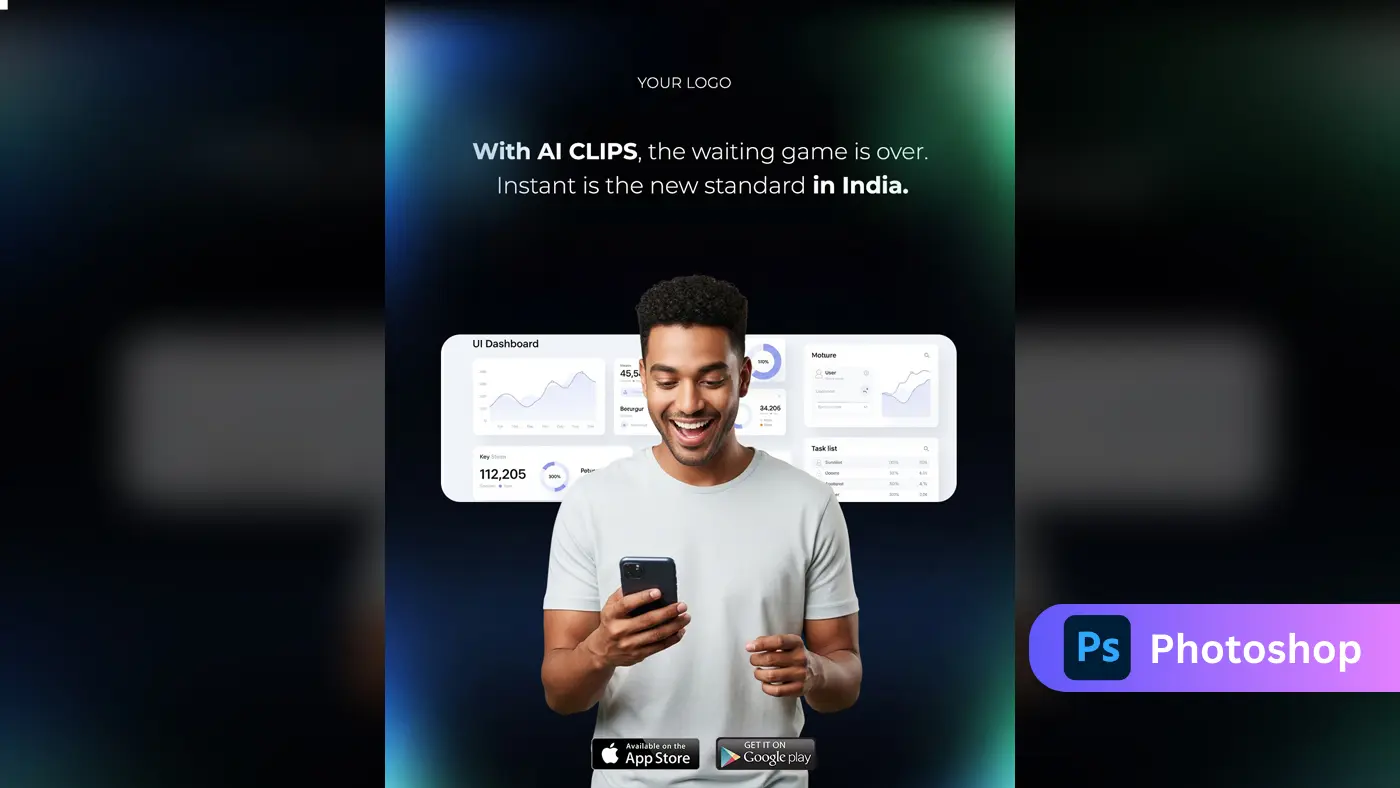 Tech & Analytics App Promo Template