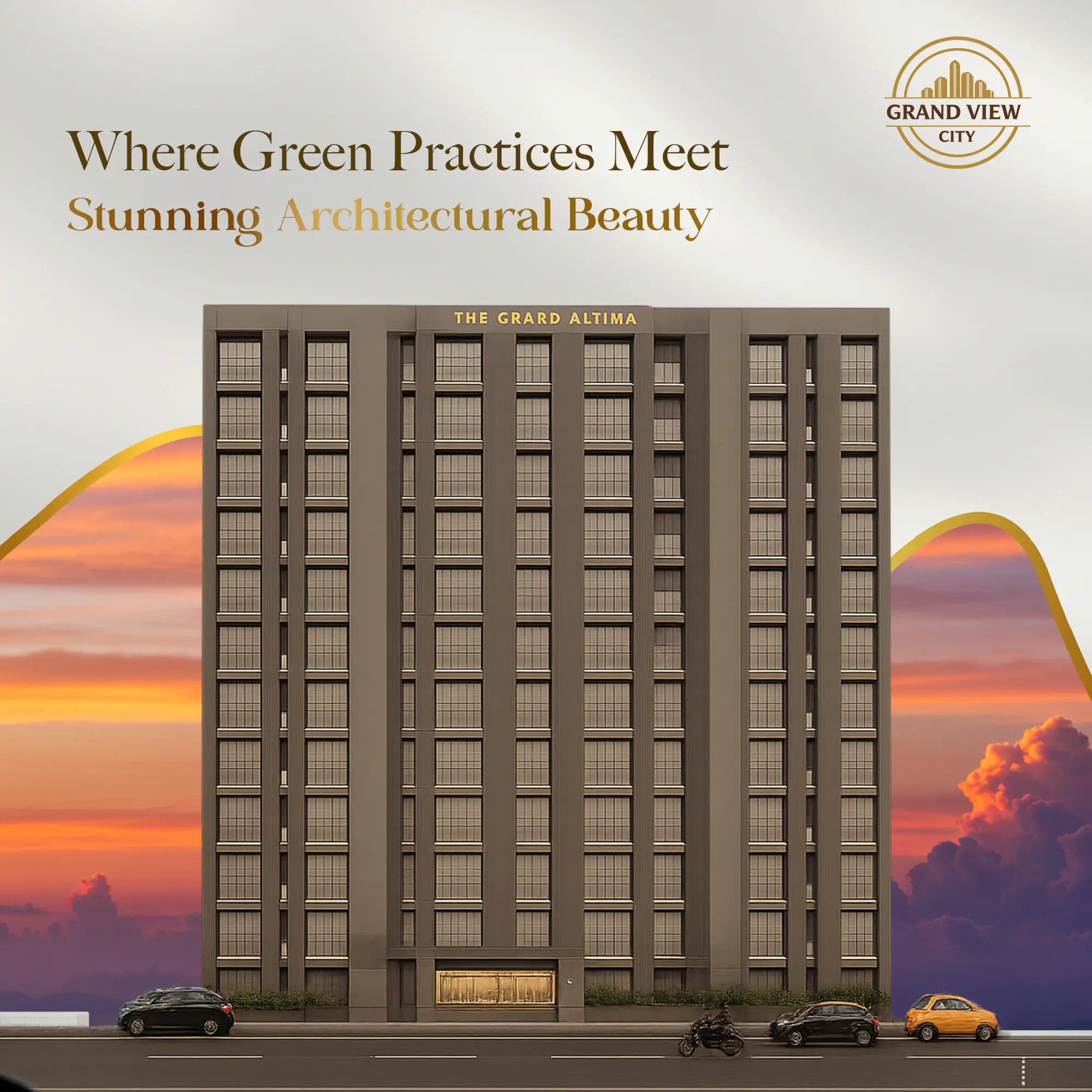 Eco-Friendly Luxury Hotel Ad Template