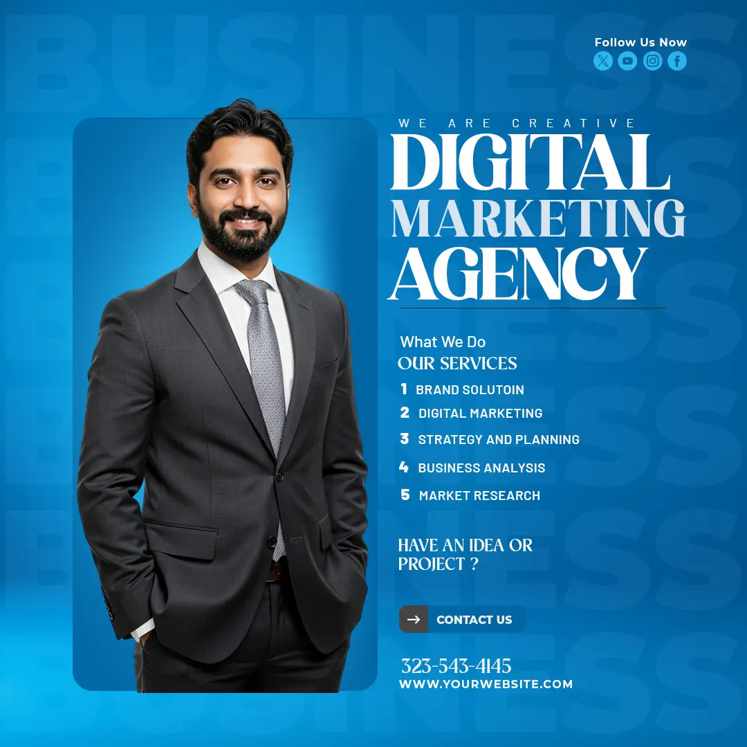 Corporate Digital Marketing Agency Template