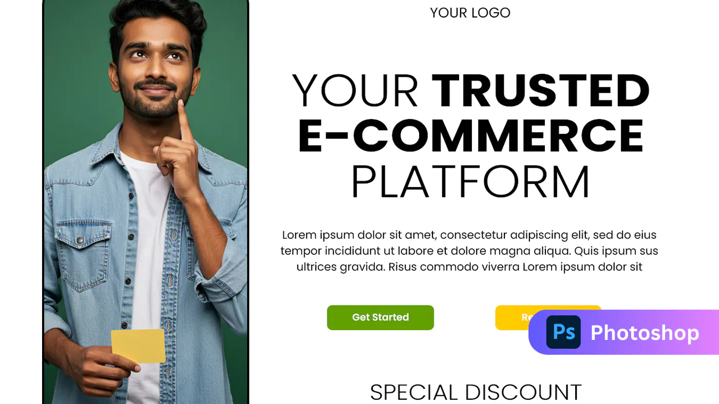 E-Commerce Platform Promotion Template