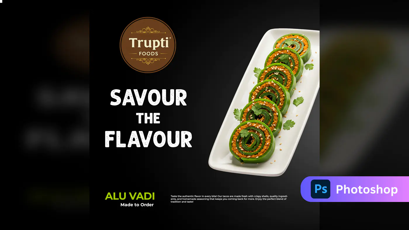 Indian Snack Promotion Template