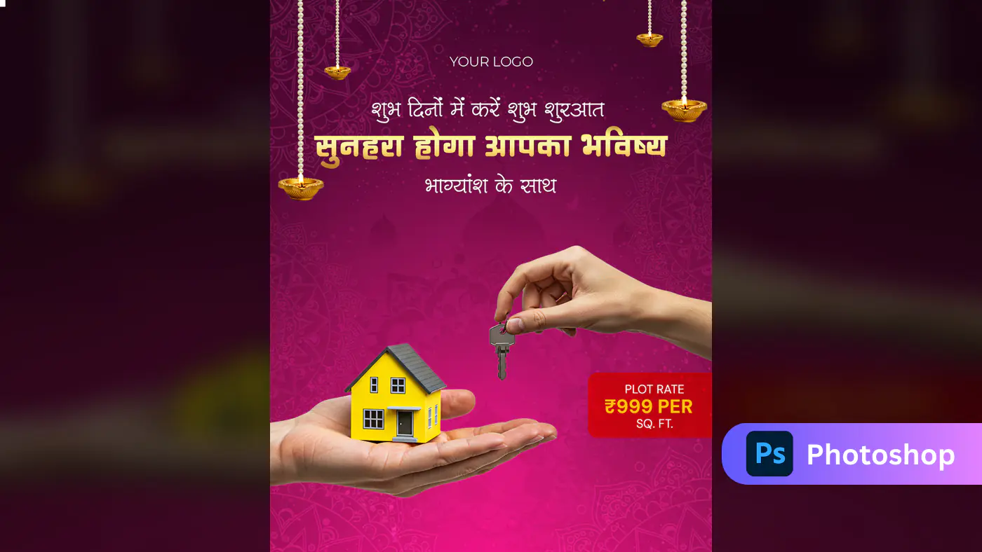 Diwali Real Estate Promotion Template