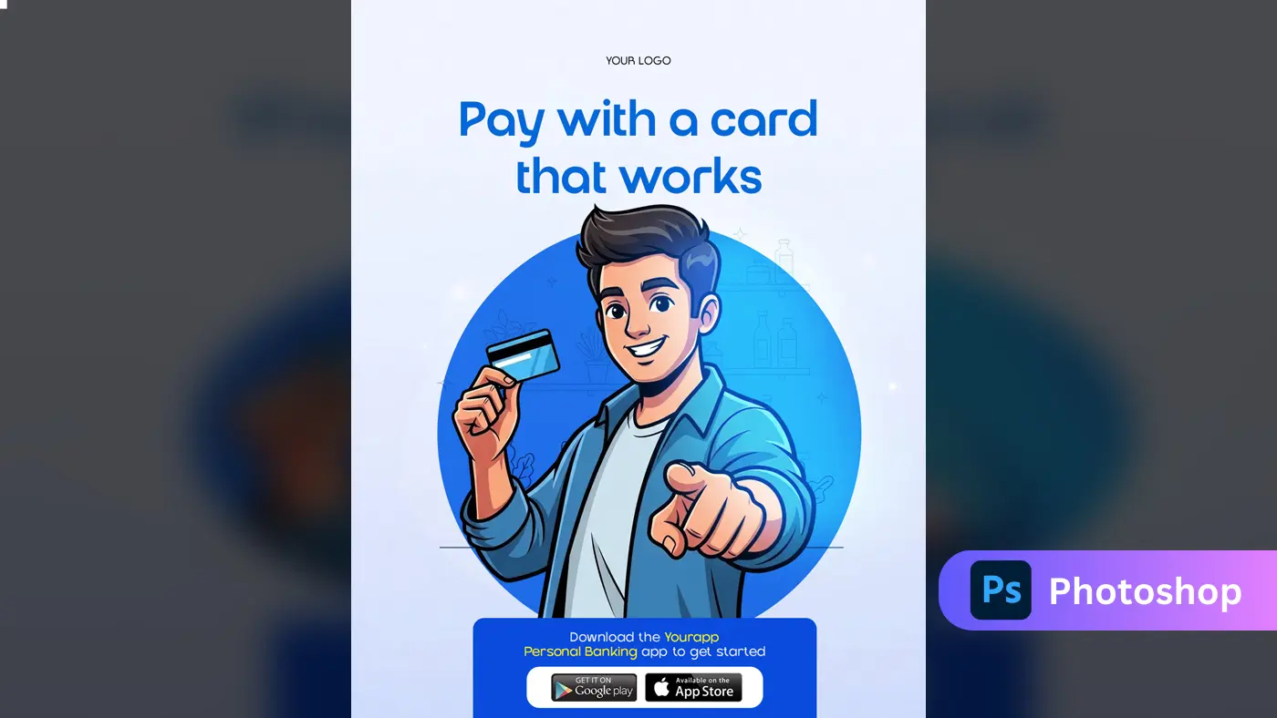 Fintech App Social Media Post