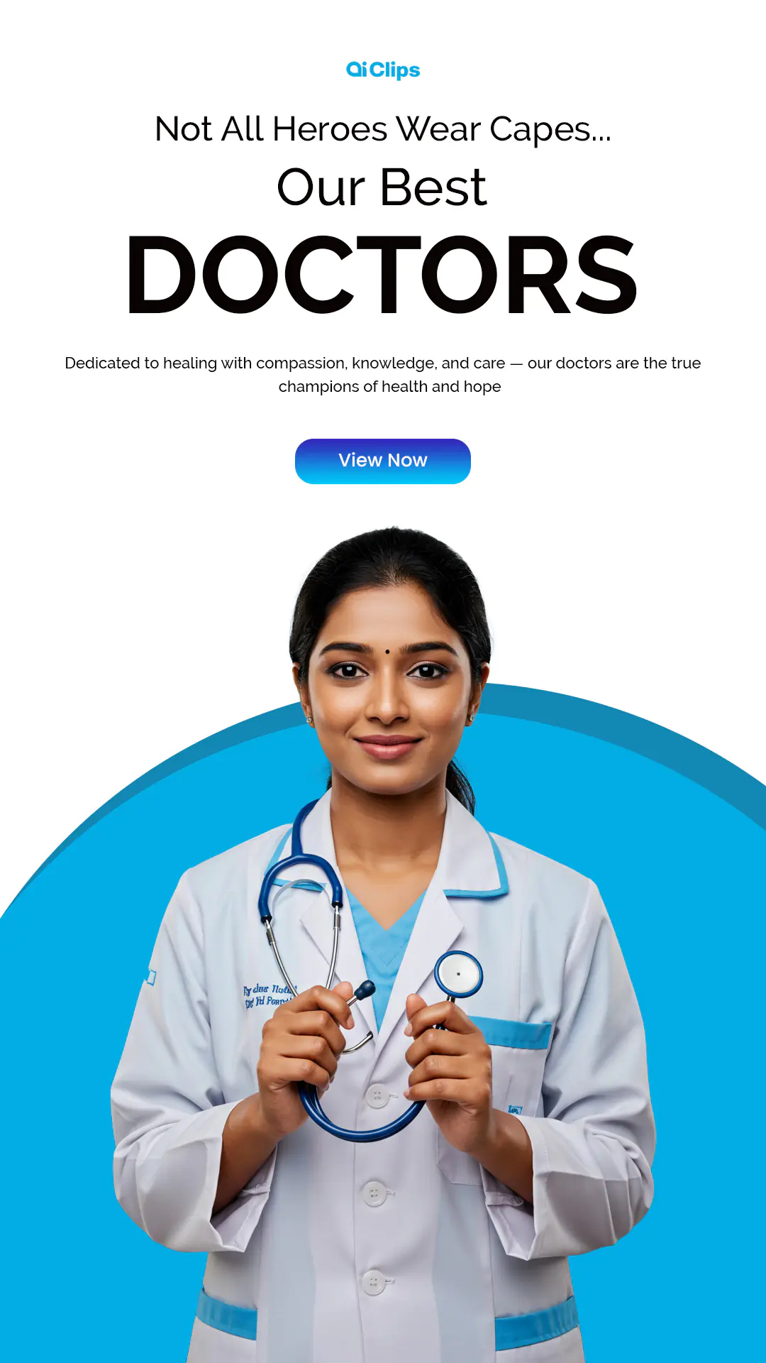 Doctor Appreciation Poster Template