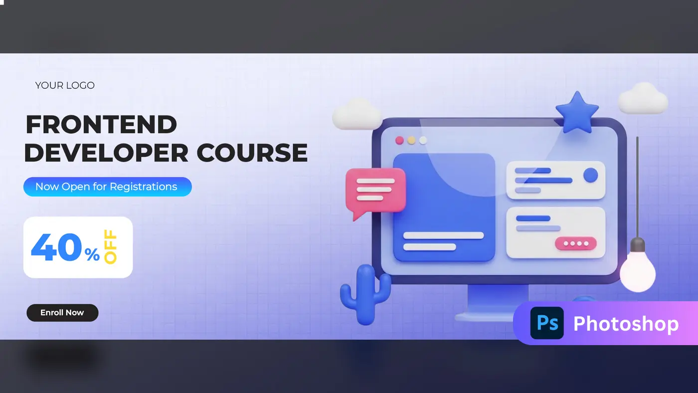 3D Tech Course Promotional Banner