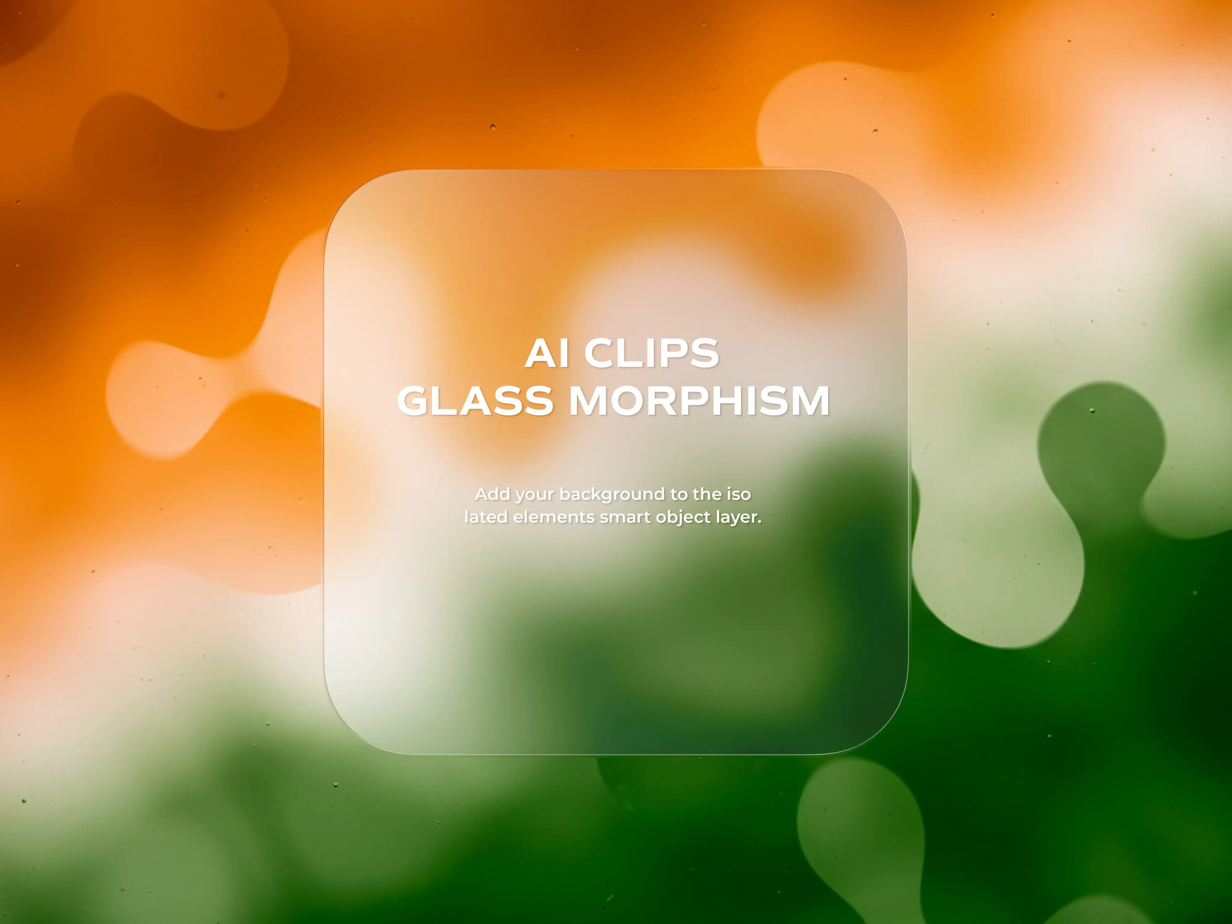 Tricolor Glass Morphism UI Design