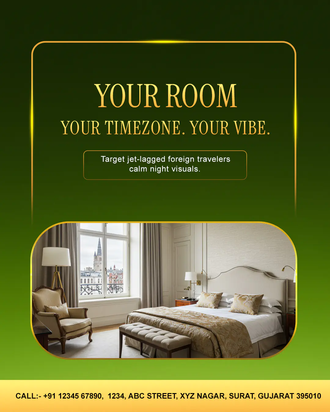 Luxury Hotel Room Promotion Template