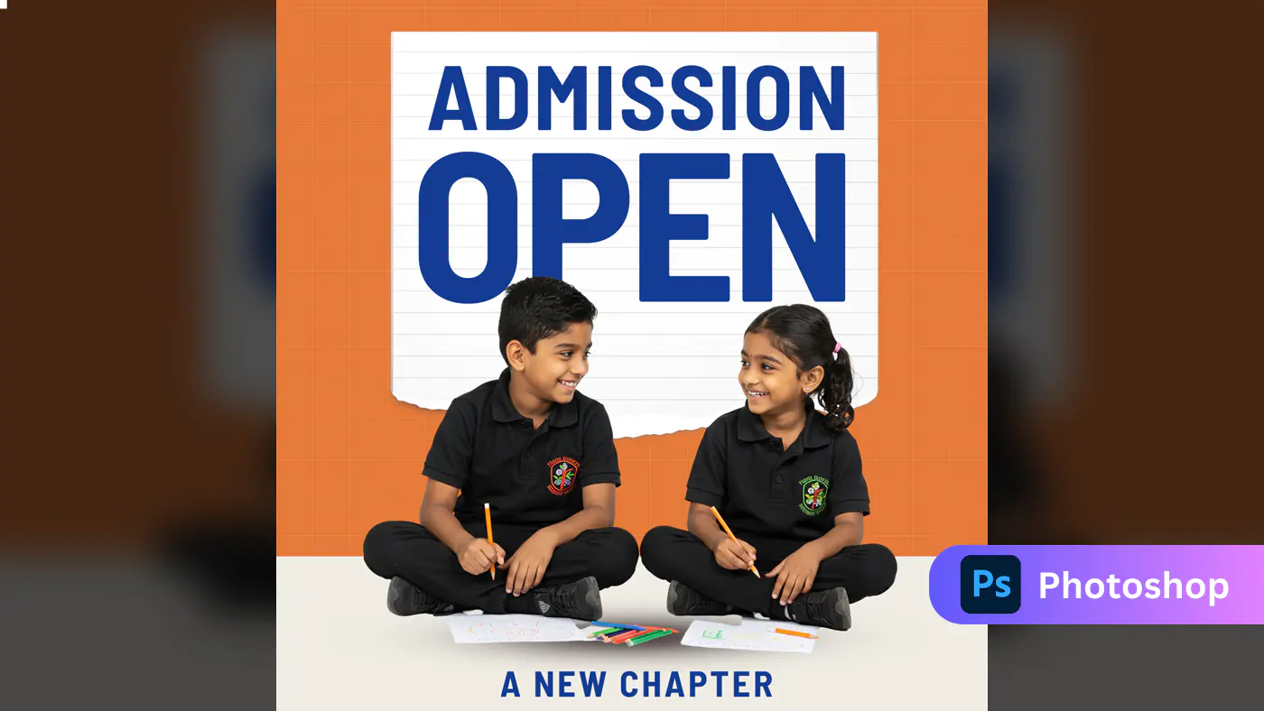 School Admission Campaign Banner