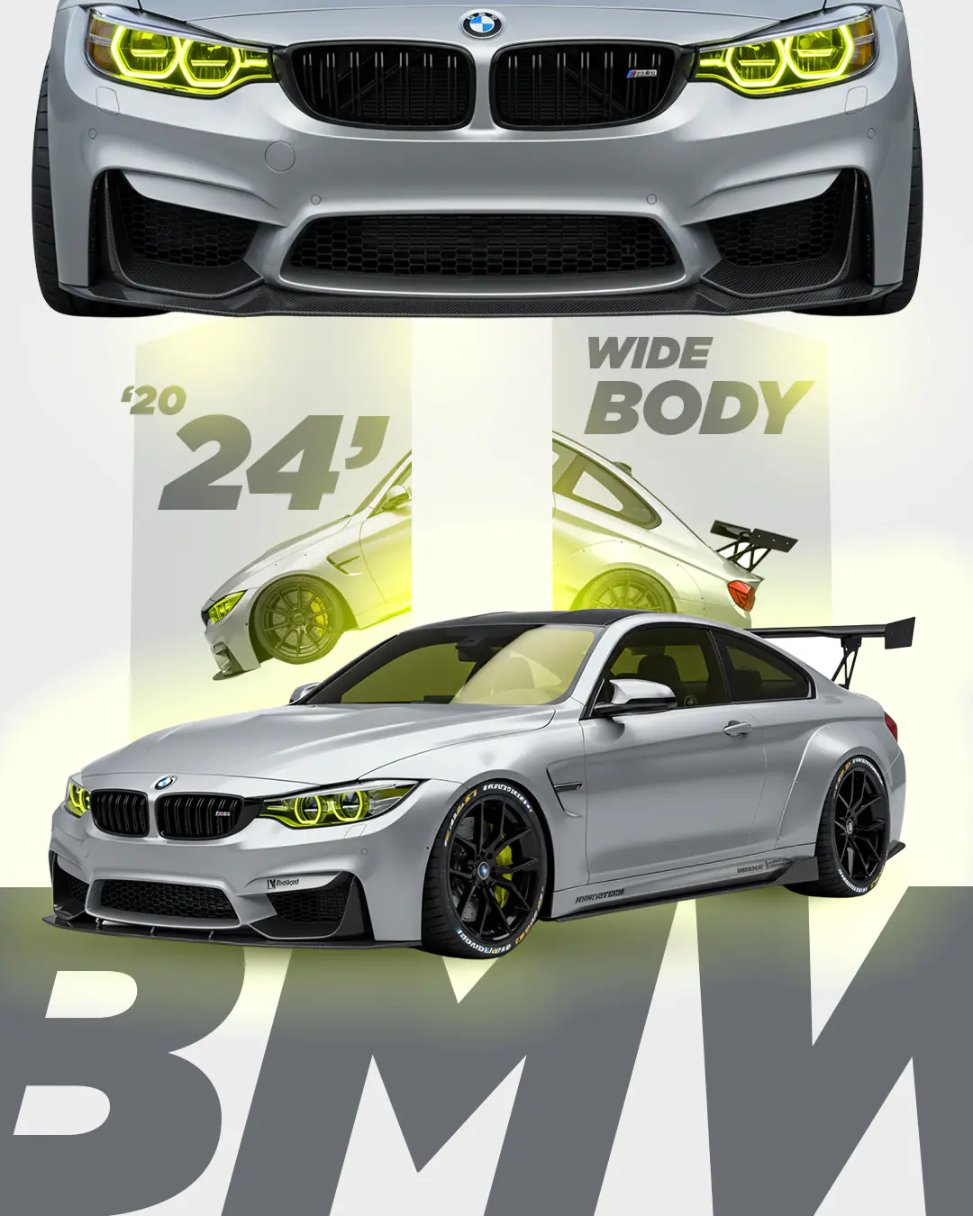 Dynamic BMW Wide Body Showcase Template