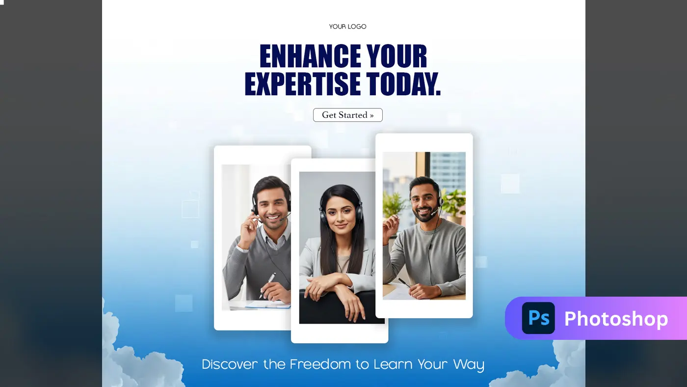 E-Learning & Corporate Training Ad Template