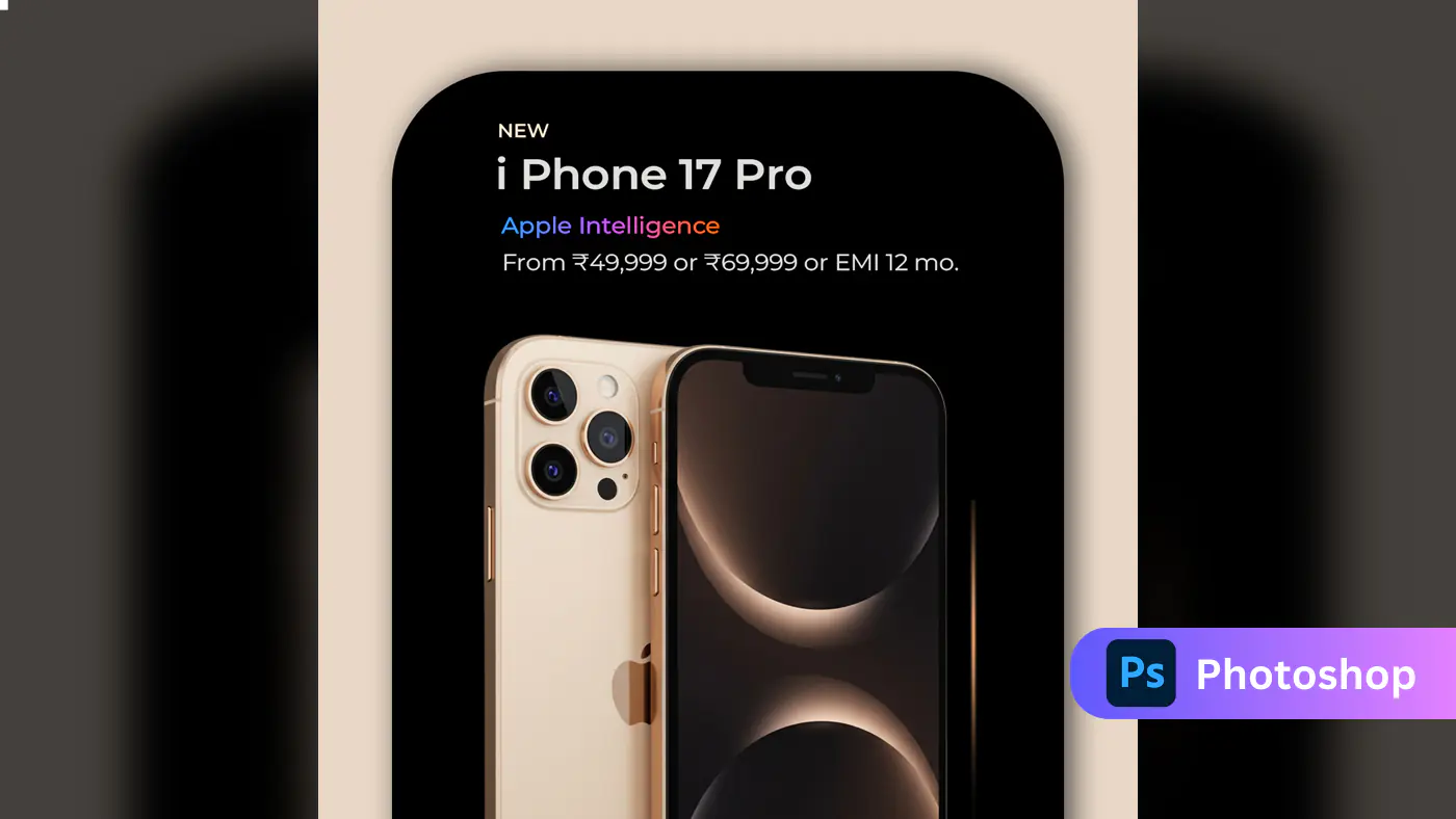 Premium Gold Mockup Product Launch Template
