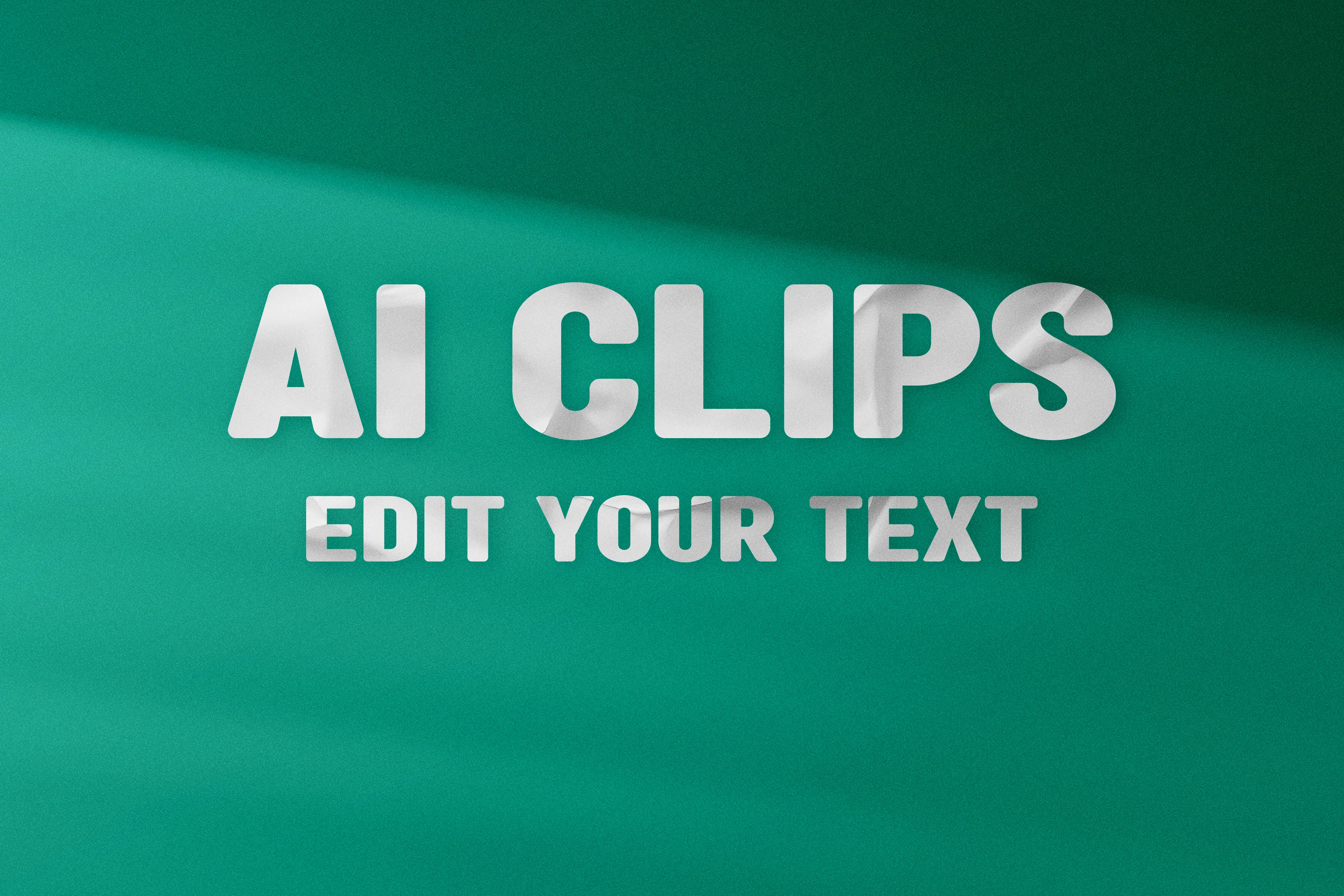 Elegant Embossed Text Effect  Subtle 3D Shadow Typography