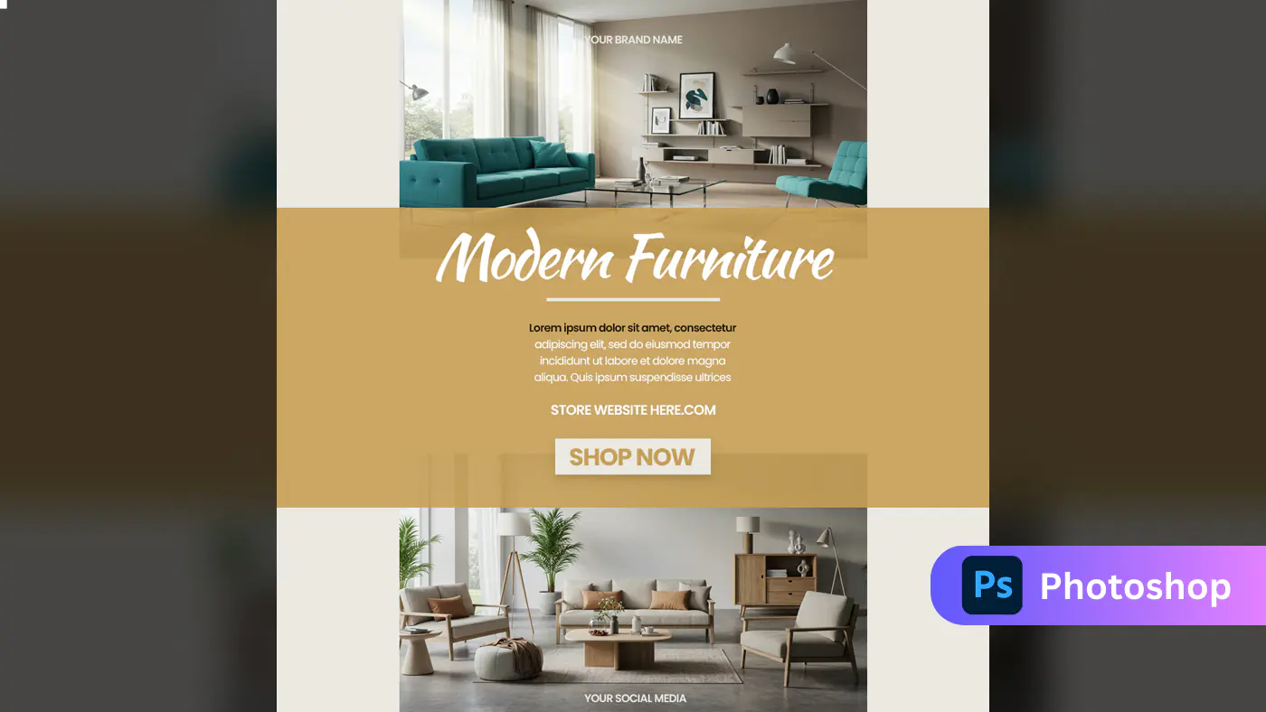Modern Furniture Showcase Template
