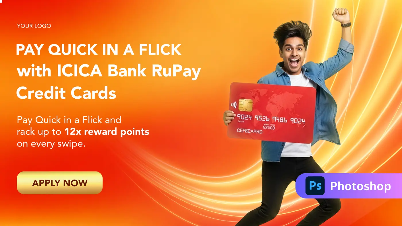 Dynamic Credit Card Offer Ad Template